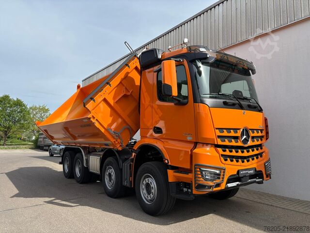 Kipper kamion Mercedes-Benz Arocs 5 3251 K Meiller Trigenius Aufbau ACC AUT