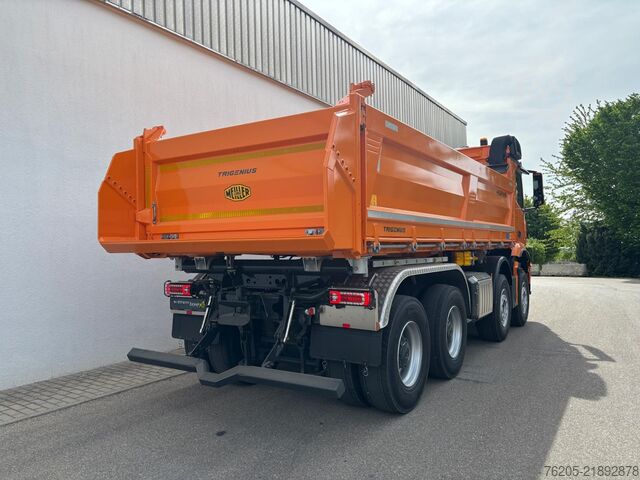 Kipper kamion Mercedes-Benz Arocs 5 3251 K Meiller Trigenius Aufbau ACC AUT