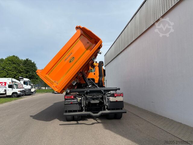 Kipper kamion Mercedes-Benz Arocs 5 3251 K Meiller Trigenius Aufbau ACC AUT