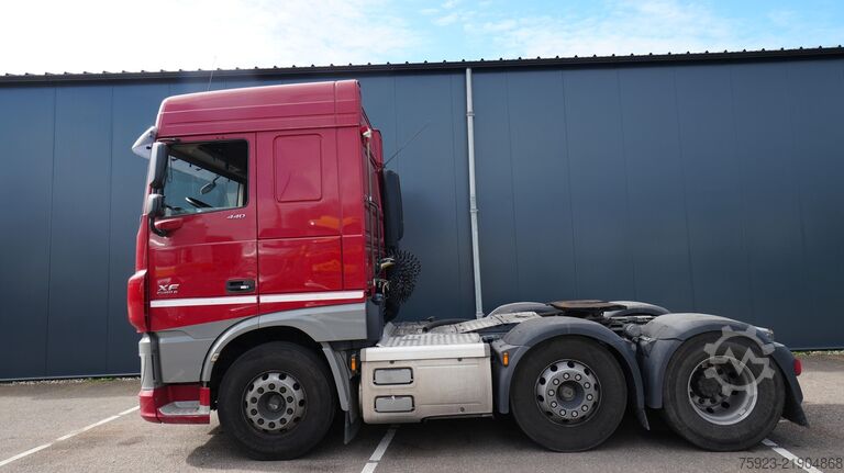 Substâncias perigosas DAF XF440 FTG ADR tractor unit