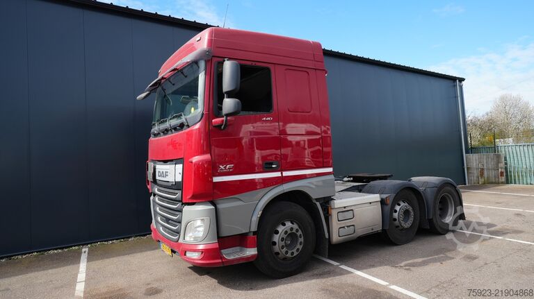 Substâncias perigosas DAF XF440 FTG ADR tractor unit