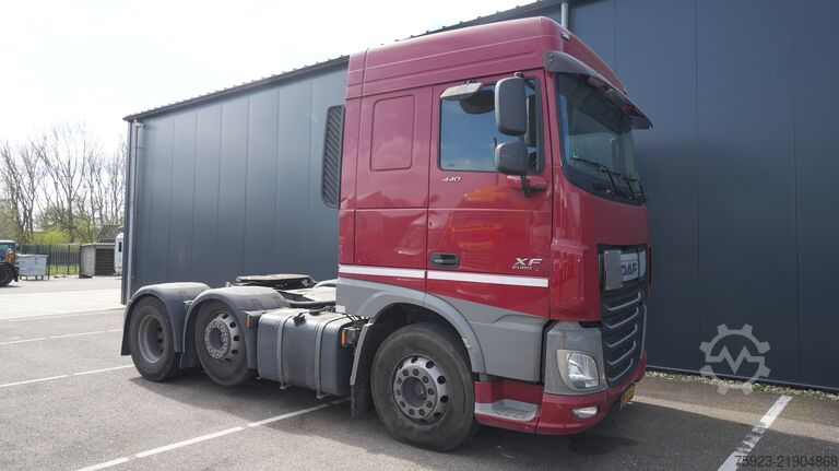 Substâncias perigosas DAF XF440 FTG ADR tractor unit