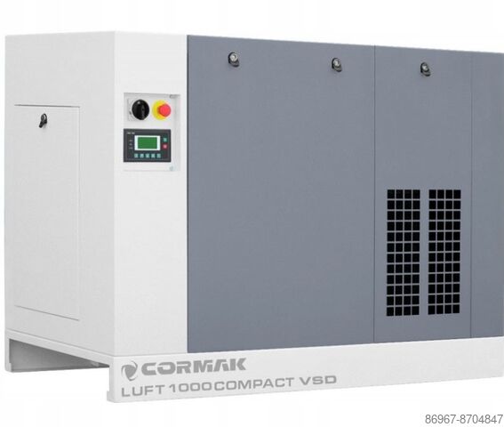 Винтовой компрессор с инвертором CORMAK LUFT 1000 COMPACT z falownikiem VSD