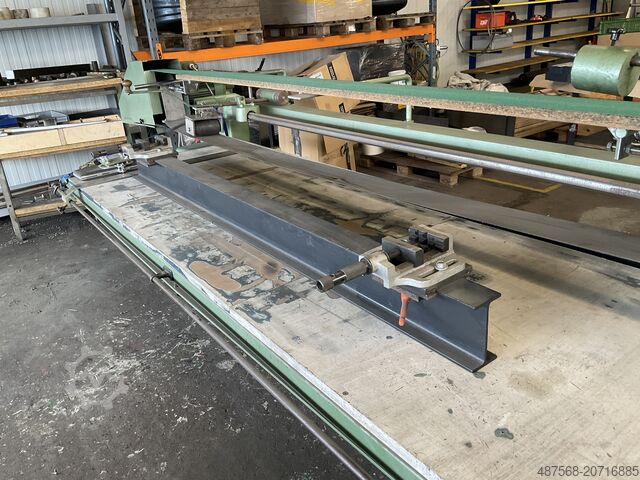 ロングベルトサンダ Langzauner Langbandschleifmaschine inkl. Zubehör