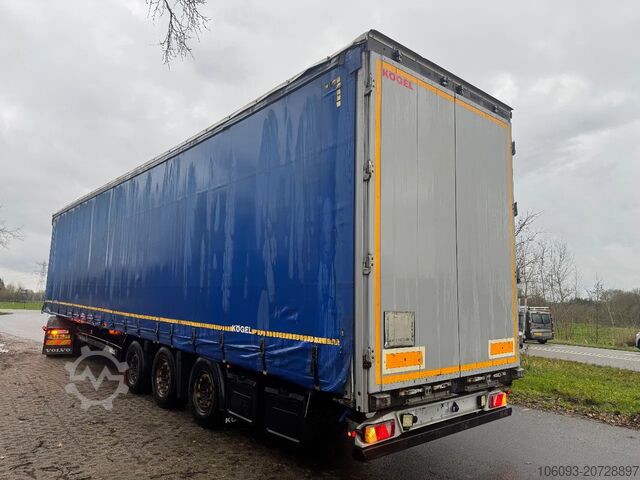 Skjutbara presenningar Kögel 3 ass mega oplegger