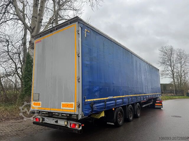 Skjutbara presenningar Kögel 3 ass mega oplegger