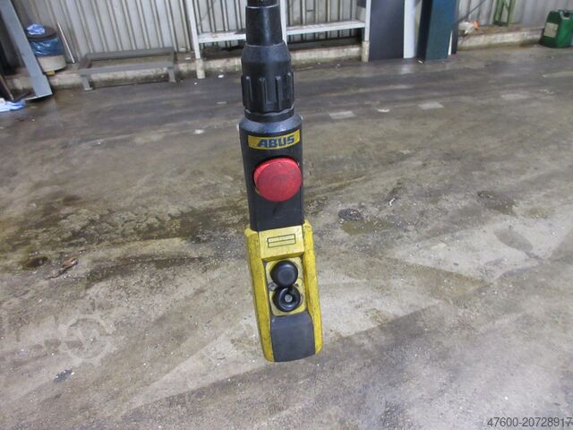 Column swing crane Chain Hoist Abus VS Kran Drehkran Hallenkran 0,5t Abus Kettenzug L 6m NL 500Kg H4,3m