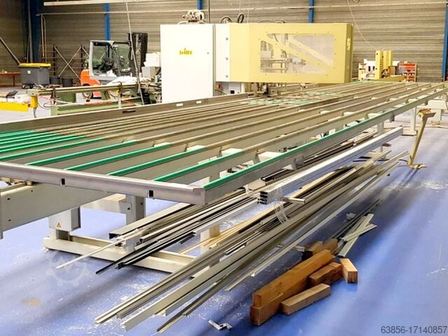 4 Köpfe horizontale Schweißmaschine CNC und automatische Entgratung CNC SOENEN Q4 BFP SOENEN HENDRIK Q4 et BFP