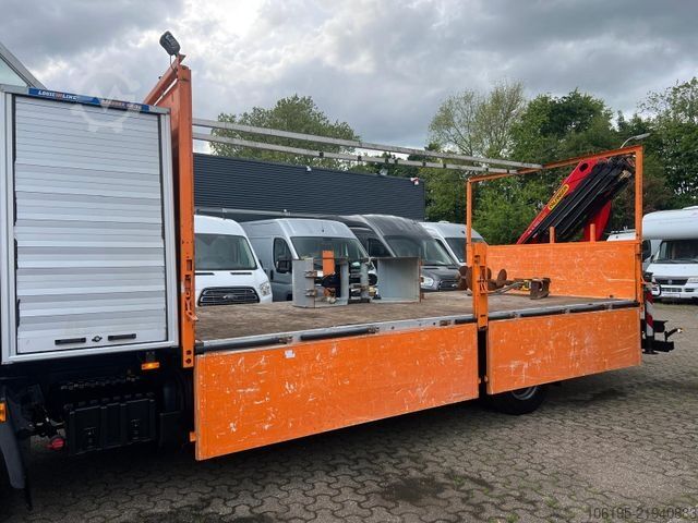 Camion équipé d'une grue DAF LF 230*Palfinger Kran PK5.501 Solid+Funk+Greifer