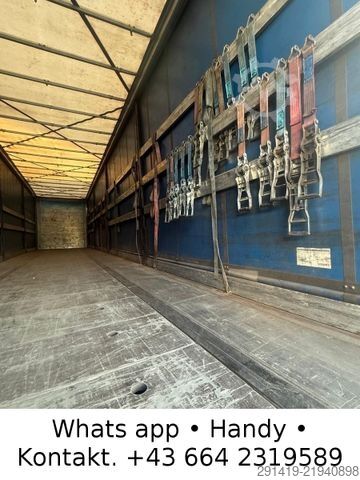 Rơ moóc bán mở với bạt phủ KÖGEL S24 3-Achser Pritsche Plane Bj 2016