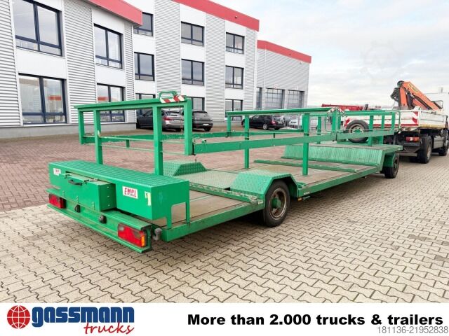 Prikolica  TL 6,4 Spezial-Tiefladeanhänger, Ex-Polizei