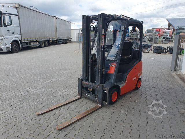 навантажувач Linde H16 T-01 / 4,6m / nur: 3.260h / Gas / SS