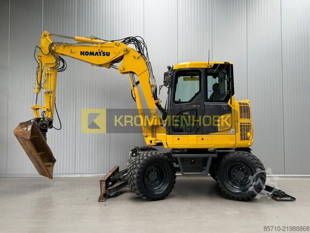 Pelle sur roues Komatsu PW 98 MR-10