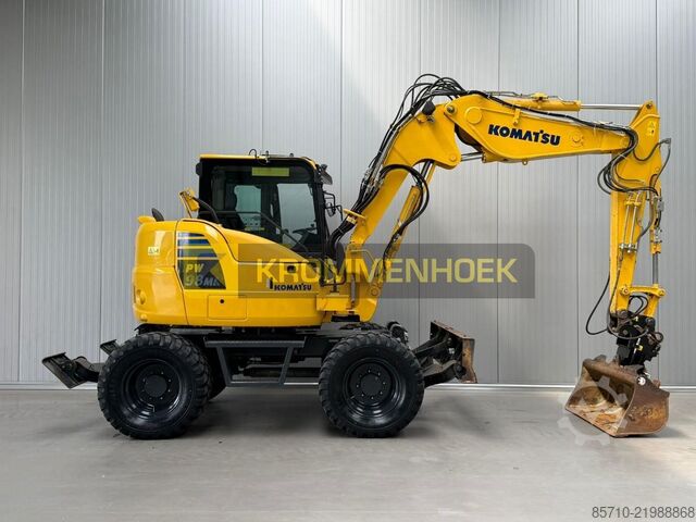 Pelle sur roues Komatsu PW 98 MR-10