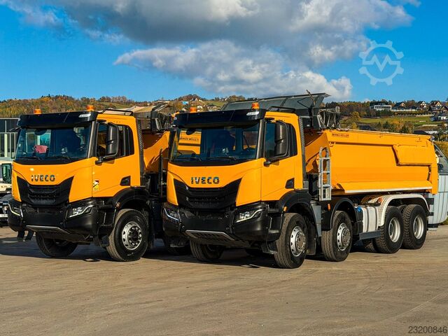 Autocarro ribaltabile IVECO X WAY 480* KIPPER * 8x4 * TOPZUSTAND