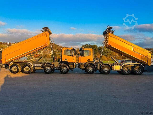 Autocarro ribaltabile IVECO X WAY 480* KIPPER * 8x4 * TOPZUSTAND