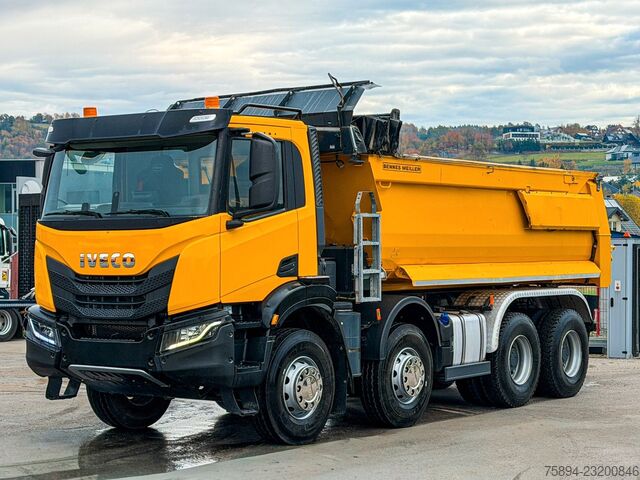 Autocarro ribaltabile IVECO X WAY 480* KIPPER * 8x4 * TOPZUSTAND