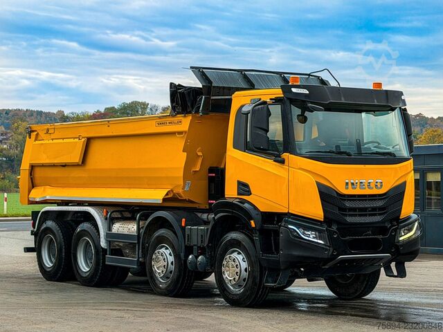 Autocarro ribaltabile IVECO X WAY 480* KIPPER * 8x4 * TOPZUSTAND
