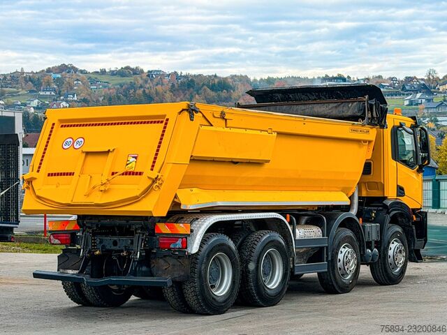 Autocarro ribaltabile IVECO X WAY 480* KIPPER * 8x4 * TOPZUSTAND