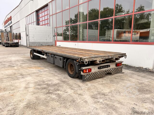 লোডার ট্রেলার Ackermann PA-F 18/7.4E  2 Achs Jumboanhänger Mega