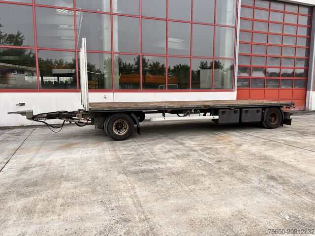 লোডার ট্রেলার Ackermann PA-F 18/7.4E  2 Achs Jumboanhänger Mega