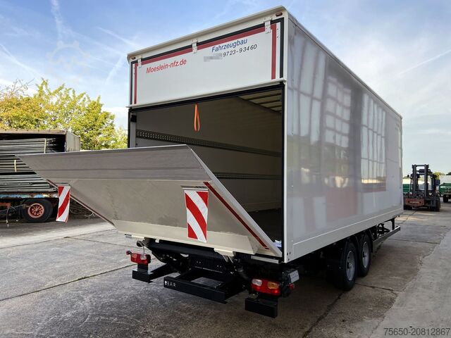 বক্স ট্রেলার Möslein TKO105 D-L 7 m  Tandem Koffer, Ladebordwand 1,5 t + DurchladbarNeufahrzeug --