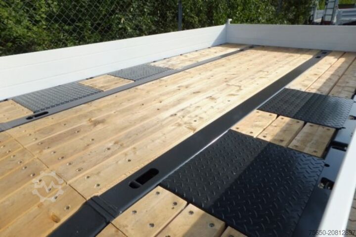 লোডার ট্রেলার Möslein TTT 11- 6,28 Weiß  Neuer Tandemtieflader