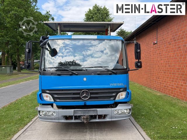 Camión con caja móvil MERCEDES-BENZ Kamag Wiesel Umsetzter Sattelplatte