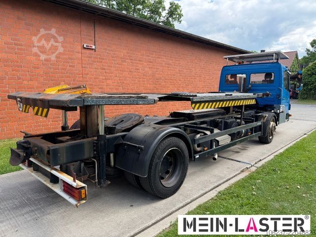 Camión con caja móvil MERCEDES-BENZ Kamag Wiesel Umsetzter Sattelplatte