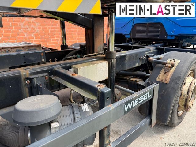 Camión con caja móvil MERCEDES-BENZ Kamag Wiesel Umsetzter Sattelplatte