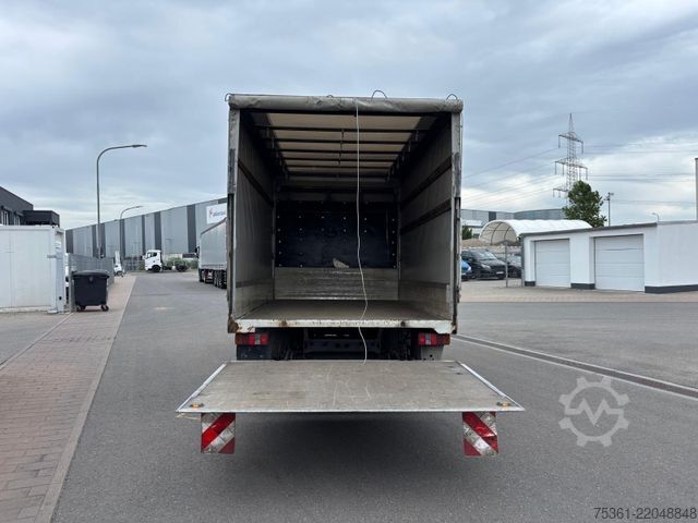 Furgão cortina de lona MERCEDES-BENZ Vario 816 D Pritsche &P lane mit LBW E5
