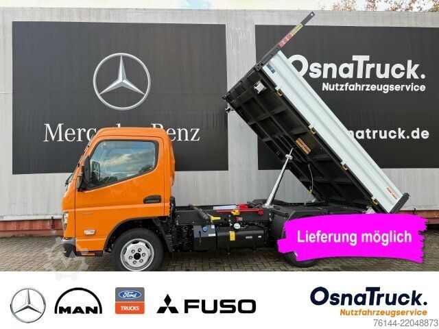 Xe tải thùng ben MITSUBISHI Canter 3S15 Dreiseitenkipper Klima, AHK 3,5t