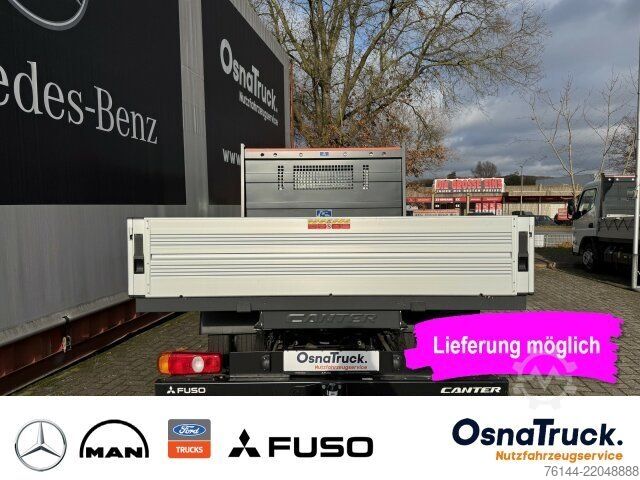 厢式货车 FUSO Canter 3C15D DOKA Pritsche Klima, AHK 3,5t