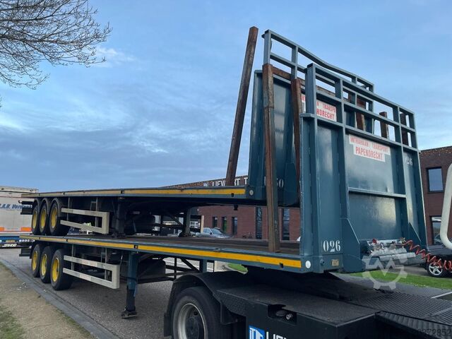 Platte bak Haan OPL45 Heavy Duty / Rungen-Potholes /BPW / 2x Li...