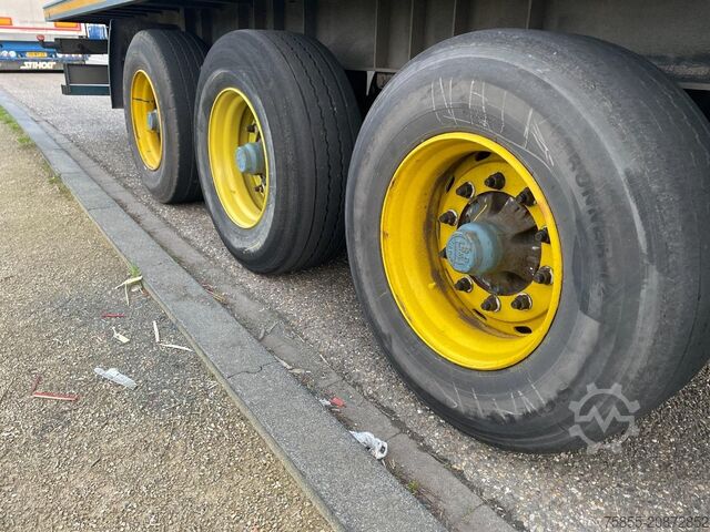 Platte bak Haan OPL45 Heavy Duty / Rungen-Potholes /BPW / 2x Li...