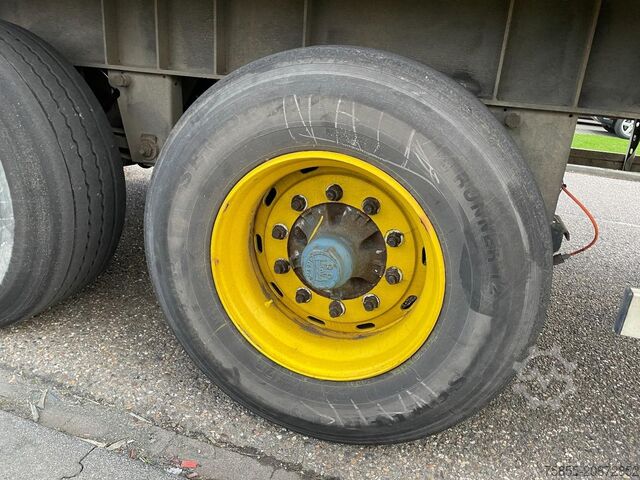 Platte bak Haan OPL45 Heavy Duty / Rungen-Potholes /BPW / 2x Li...