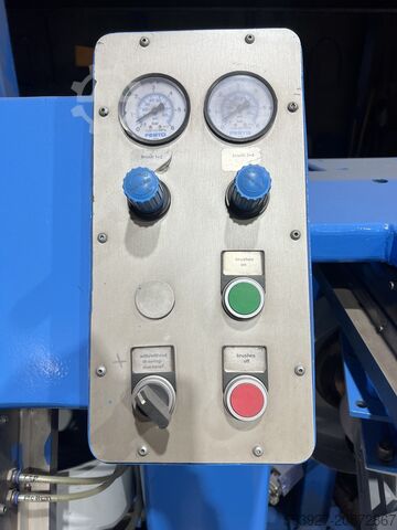 Machine de dérouillage à brosse métallique GSG GmbH & Co. KG RWCB / 400-3