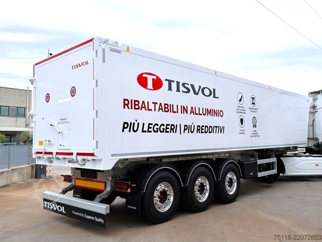Semirremolque basculante Tisvol RIBALTABILE 52 mc