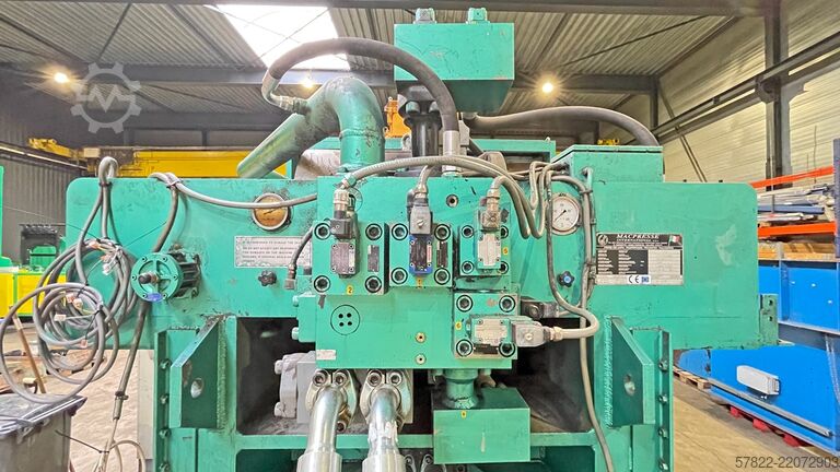 Presse à balles, force de pressage 200 t, grand format MACPRESSE 112