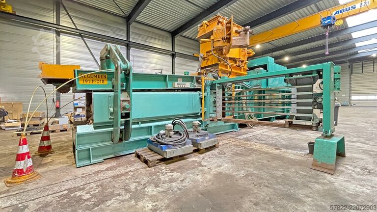 Presse à balles, force de pressage 200 t, grand format MACPRESSE 112