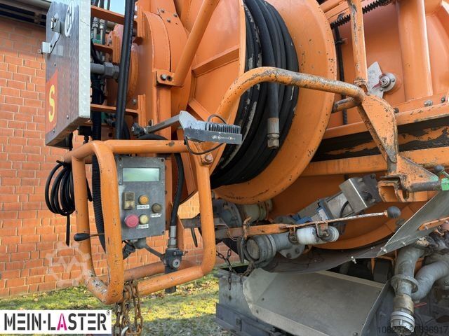 Vacuum tank truck MERCEDES-BENZ 2644 6x4 Jurop ADR Saug + Spül HD-Uraca