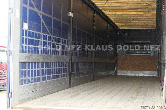 Ανοιχτό ημιρυμουλκούμενο με μουσαμά FRUEHAUF Pritsche Plane SAF Achsen Scheibenbremsen