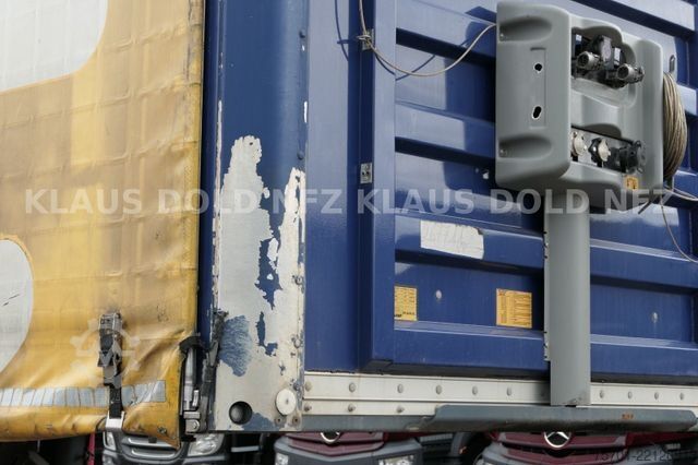 Ανοιχτό ημιρυμουλκούμενο με μουσαμά FRUEHAUF Pritsche Plane SAF Achsen Scheibenbremsen