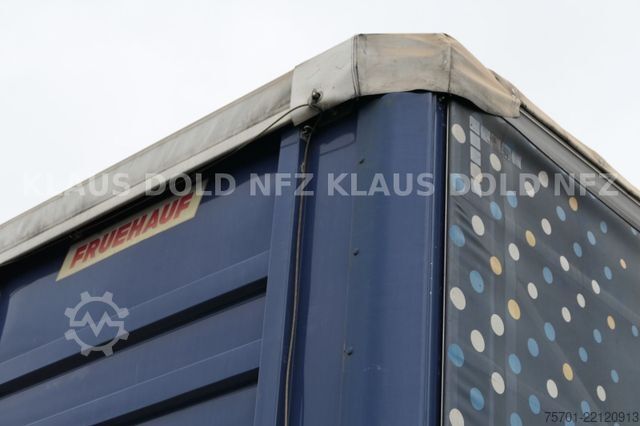 Ανοιχτό ημιρυμουλκούμενο με μουσαμά FRUEHAUF Pritsche Plane SAF Achsen Scheibenbremsen