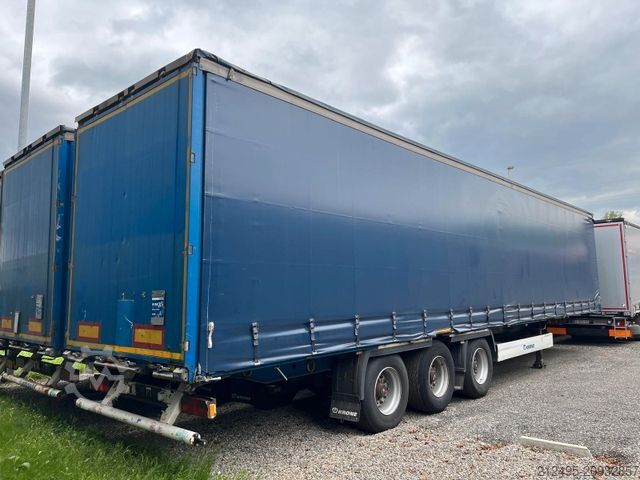 กึ่งพ่วงเปิดพร้อมผ้าใบคลุม KRONE Tautliner | Code XL | Edscha