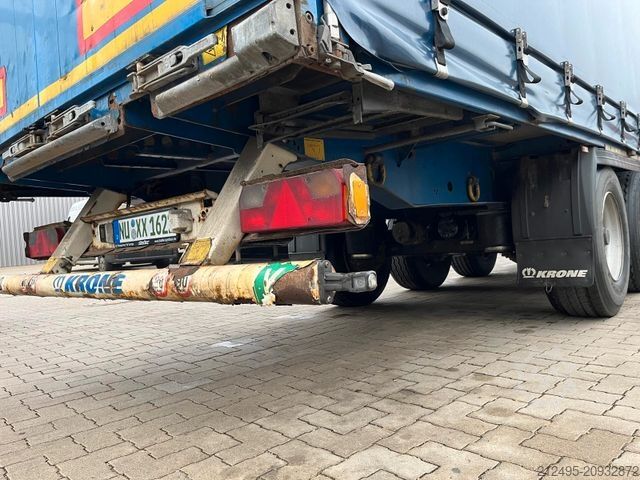 กึ่งพ่วงเปิดพร้อมผ้าใบคลุม KRONE Tautliner | Code XL | Edscha