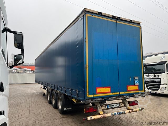 กึ่งพ่วงเปิดพร้อมผ้าใบคลุม KRONE Tautliner | Code XL | Edscha