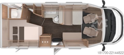 Poluintegrisani kamper Knaus L!VE TI 650 MF Platinum Selection *TraumMobil*Automatik*