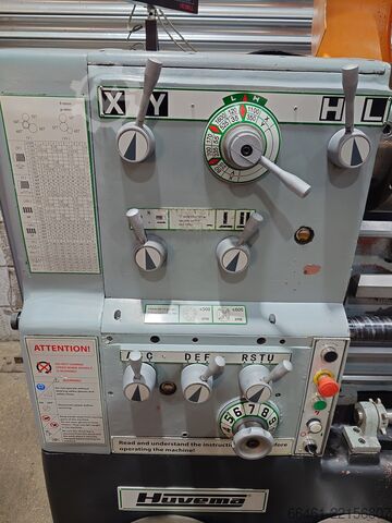 Akselitukinen sorvi (aukolla) Huvema Lathe 560 x 2000
