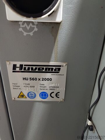 Akselitukinen sorvi (aukolla) Huvema Lathe 560 x 2000